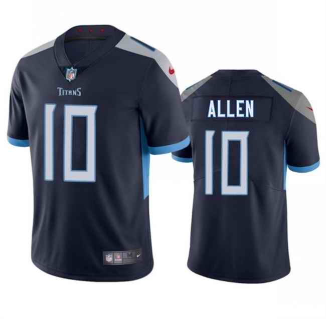 Men's Tennessee Titans #10 Brandon Allen Navy 2025 Vapor Untouchable Stitched Jersey